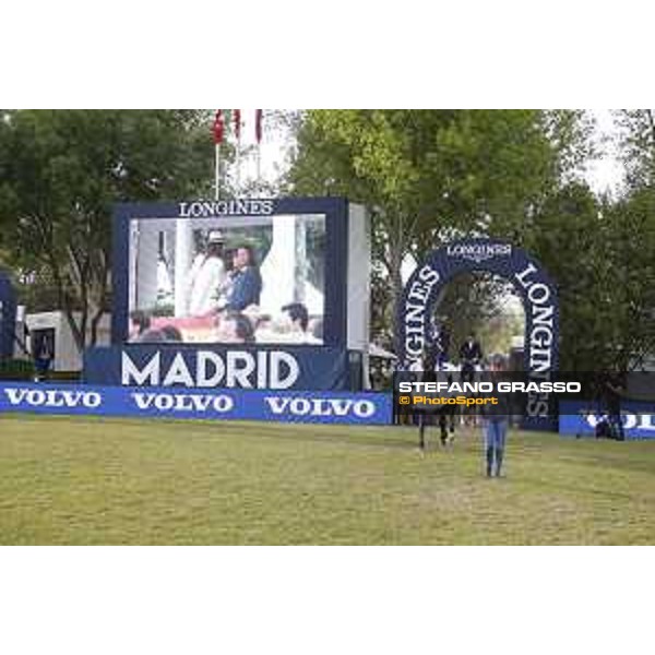 LGCT of Madrid - Class 15 - Prize giving ceremony - Denis Lynch (IRL) on RMF Echo - 6 May 2018 - ph.Stefano Grasso/LGCT