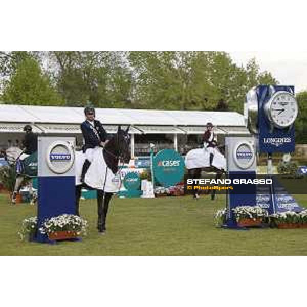 LGCT of Madrid - Class 15 - Prize giving ceremony - Denis Lynch (IRL) on RMF Echo - 6 May 2018 - ph.Stefano Grasso/LGCT