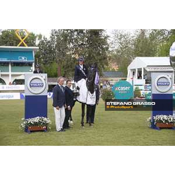 LGCT of Madrid - Class 15 - Prize giving ceremony - Denis Lynch (IRL) on RMF Echo - 6 May 2018 - ph.Stefano Grasso/LGCT