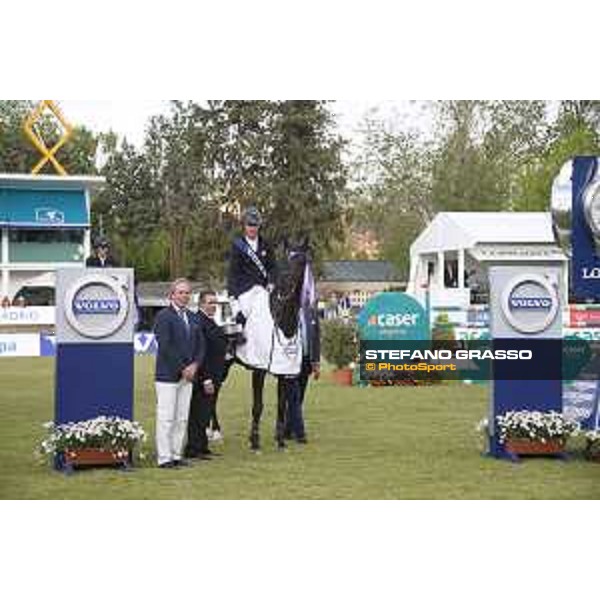 LGCT of Madrid - Class 15 - Prize giving ceremony - Denis Lynch (IRL) on RMF Echo - 6 May 2018 - ph.Stefano Grasso/LGCT