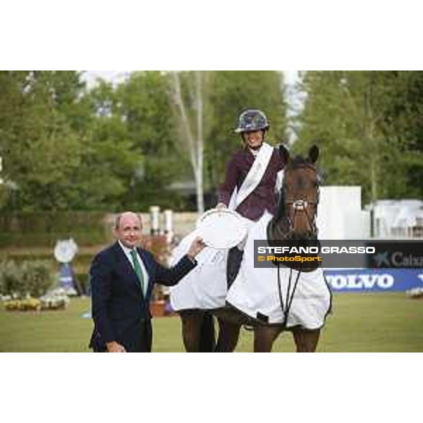 LGCT of Madrid - Class 15 - Prize giving ceremony - Danielle Goldstein (ISR) on Celebrity VDL - 6 May 2018 - ph.Stefano Grasso/LGCT