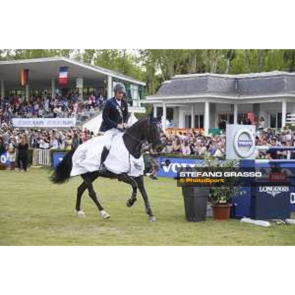 LGCT of Madrid - Class 15 - Prize giving ceremony - Denis Lynch (IRL) on RMF Echo - 6 May 2018 - ph.Stefano Grasso/LGCT