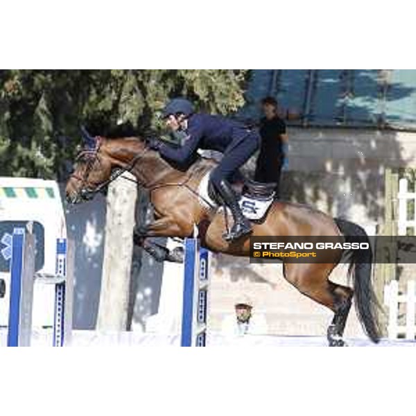 LGCT of Madrid - Class 15 - Lorenzo de Luca (ITA) on de Flipper - 6 May 2018 - ph.Stefano Grasso/LGCT