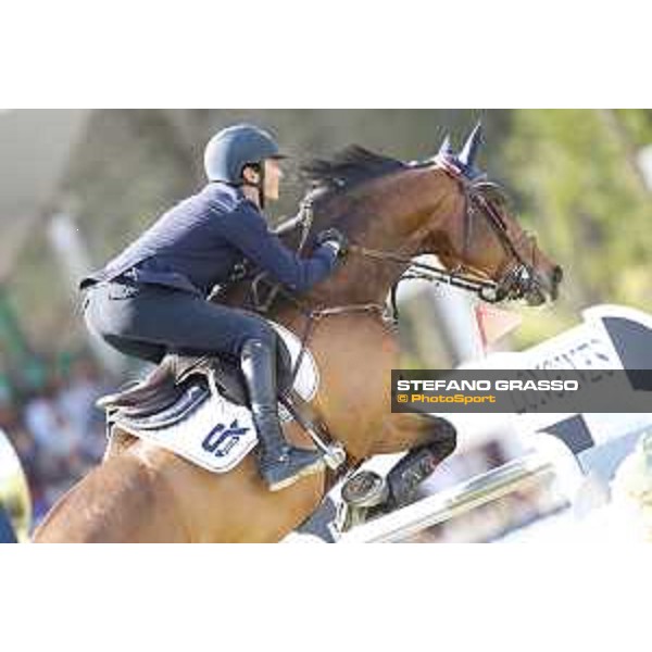 LGCT of Madrid - Class 15 - Lorenzo de Luca (ITA) on de Flipper - 6 May 2018 - ph.Stefano Grasso/LGCT