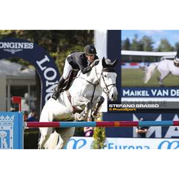 LGCT of Madrid - Class 15 - Maikel Van Der Vleuten (NED) on Dana Blue - 6 May 2018 - ph.Stefano Grasso/LGCT