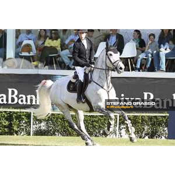 LGCT of Madrid - Class 15 - Maikel Van Der Vleuten (NED) on Dana Blue - 6 May 2018 - ph.Stefano Grasso/LGCT