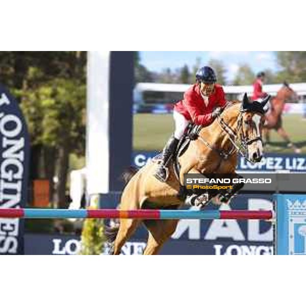 LGCT of Madrid - Class 15 - Carlos Enrique Lopez Lizarazo (COL) on G&C Arrayan - 6 May 2018 - ph.Stefano Grasso/LGCT