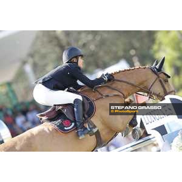 LGCT of Madrid - Class 15 - Laura Kraut (USA) on Whitney - 6 May 2018 - ph.Stefano Grasso/LGCT