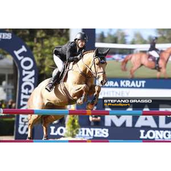 LGCT of Madrid - Class 15 - Laura Kraut (USA) on Whitney - 6 May 2018 - ph.Stefano Grasso/LGCT