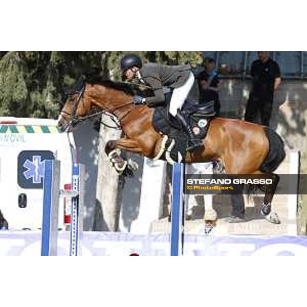 LGCT of Madrid - Class 15 - Simon Delestre (FRA) on Chadino - 6 May 2018 - ph.Stefano Grasso/LGCT