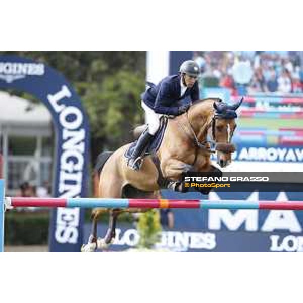 LGCT of Madrid - Class 15 - Dayro Arroyave (COL) on Koriano van Klapscheut - 6 May 2018 - ph.Stefano Grasso/LGCT