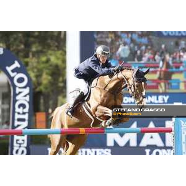 LGCT of Madrid - Class 15 - Cameron Hanley (IRL) on EIS Isaura - 6 May 2018 - ph.Stefano Grasso/LGCT