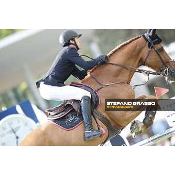 LGCT of Madrid - Class 15 - Kevin Staut (FRA) on Silver Deux de Virton HDC - 6 May 2018 - ph.Stefano Grasso/LGCT