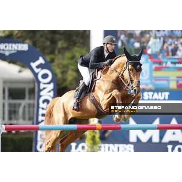 LGCT of Madrid - Class 15 - Kevin Staut (FRA) on Silver Deux de Virton HDC - 6 May 2018 - ph.Stefano Grasso/LGCT
