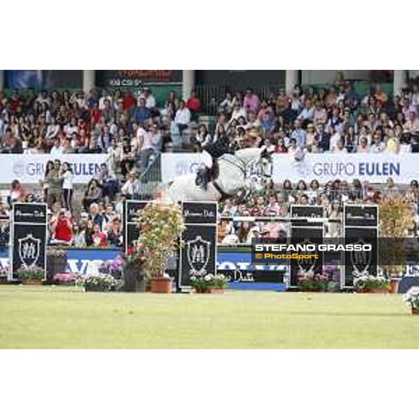 LGCT of Madrid - Class 15 - Gerco Schroder (NED) on Glock?s Cognac Champblanc - 6 May 2018 - ph.Stefano Grasso/LGCT