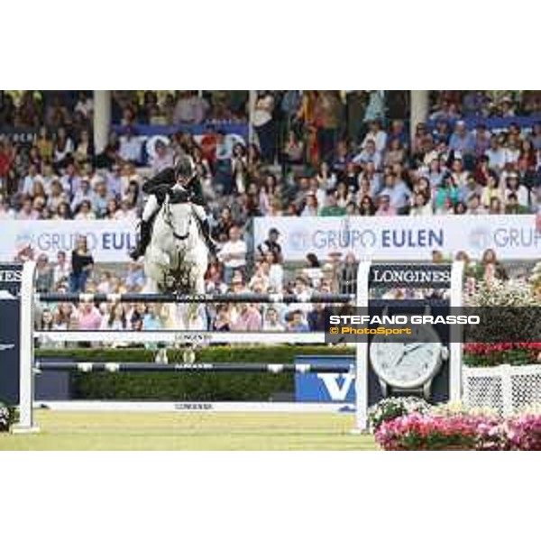 LGCT of Madrid - Class 15 - Gerco Schroder (NED) on Glock?s Cognac Champblanc - 6 May 2018 - ph.Stefano Grasso/LGCT