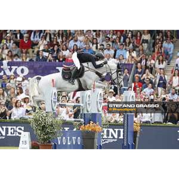 LGCT of Madrid - Class 15 - Eduardo Alvarez Aznar (ESP) on Fidux - 6 May 2018 - ph.Stefano Grasso/LGCT