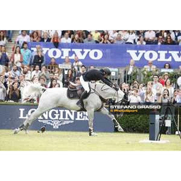 LGCT of Madrid - Class 15 - Eduardo Alvarez Aznar (ESP) on Fidux - 6 May 2018 - ph.Stefano Grasso/LGCT