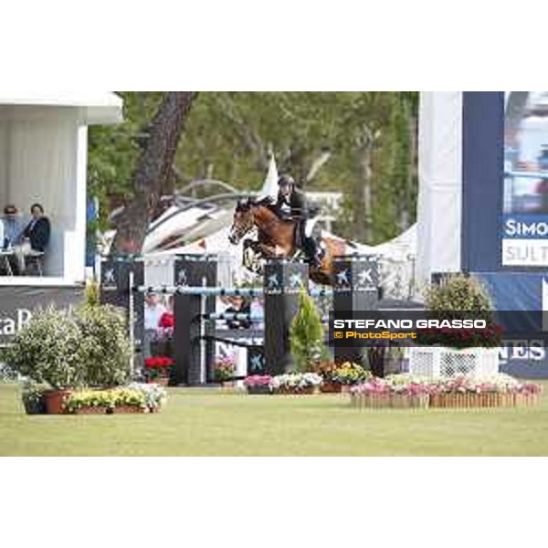 LGCT of Madrid - Class 15 - Simon Delestre (FRA) on Sultan de Beaufour - 6 May 2018 - ph.Stefano Grasso/LGCT