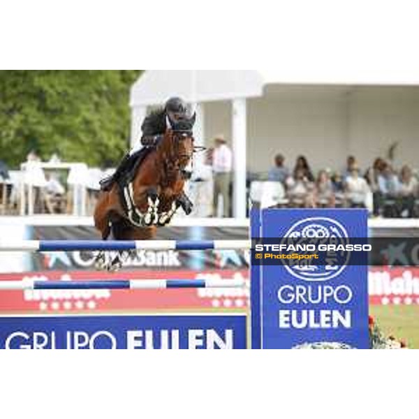 LGCT of Madrid - Class 15 - Simon Delestre (FRA) on Sultan de Beaufour - 6 May 2018 - ph.Stefano Grasso/LGCT