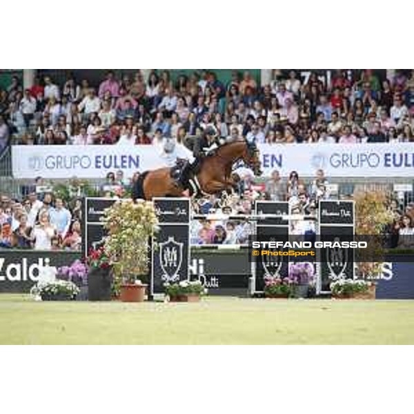 LGCT of Madrid - Class 15 - Simon Delestre (FRA) on Sultan de Beaufour - 6 May 2018 - ph.Stefano Grasso/LGCT