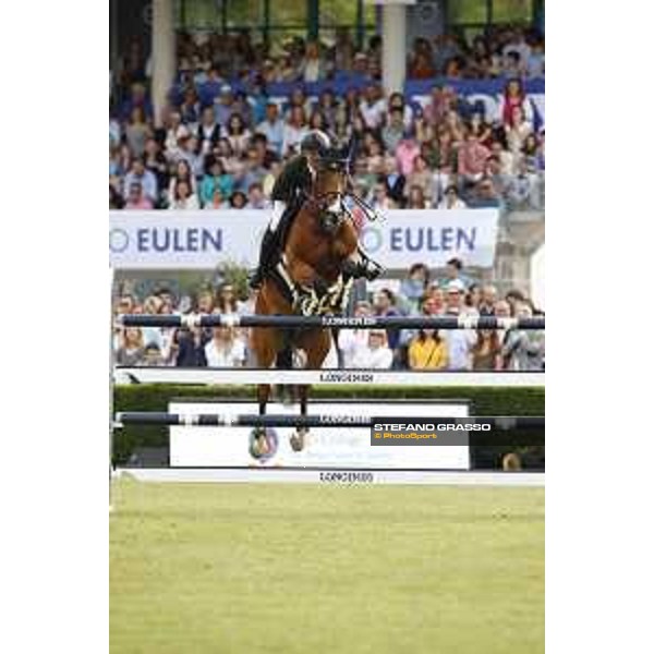 LGCT of Madrid - Class 15 - Simon Delestre (FRA) on Sultan de Beaufour - 6 May 2018 - ph.Stefano Grasso/LGCT