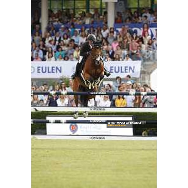 LGCT of Madrid - Class 15 - Simon Delestre (FRA) on Sultan de Beaufour - 6 May 2018 - ph.Stefano Grasso/LGCT