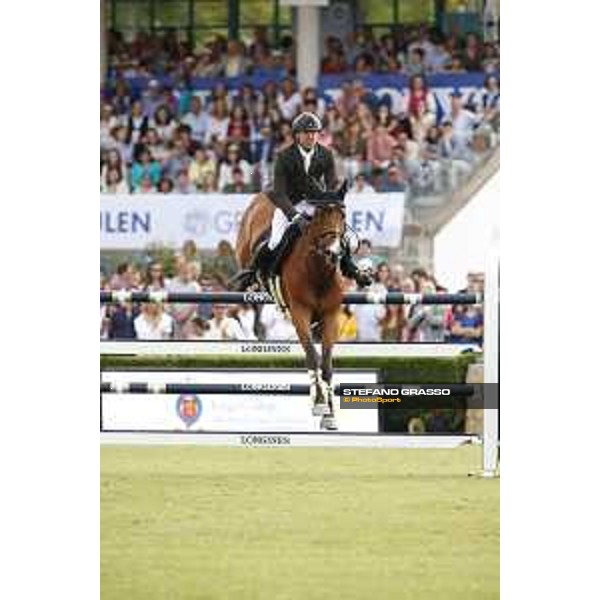 LGCT of Madrid - Class 15 - Simon Delestre (FRA) on Sultan de Beaufour - 6 May 2018 - ph.Stefano Grasso/LGCT