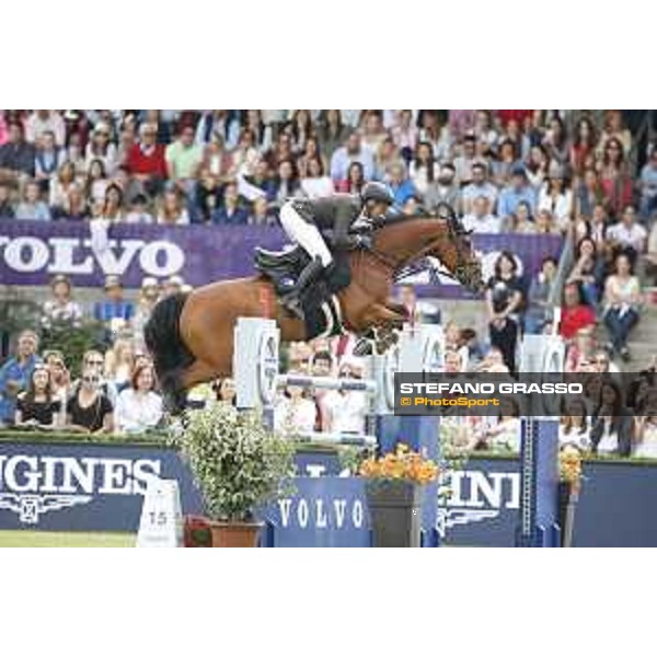 LGCT of Madrid - Class 15 - Simon Delestre (FRA) on Sultan de Beaufour - 6 May 2018 - ph.Stefano Grasso/LGCT