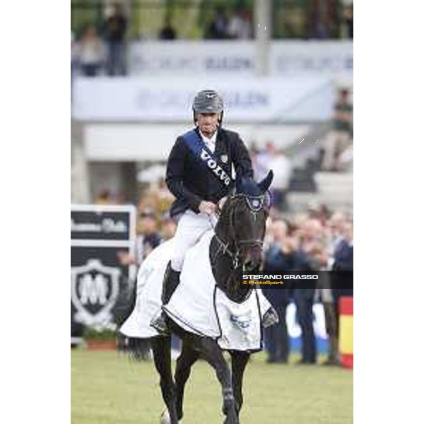 LGCT of Madrid - Class 15 - Prize giving ceremony - Denis Lynch (IRL) on RMF Echo - 6 May 2018 - ph.Stefano Grasso/LGCT