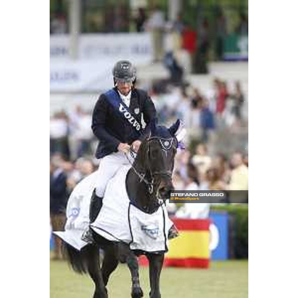 LGCT of Madrid - Class 15 - Prize giving ceremony - Denis Lynch (IRL) on RMF Echo - 6 May 2018 - ph.Stefano Grasso/LGCT