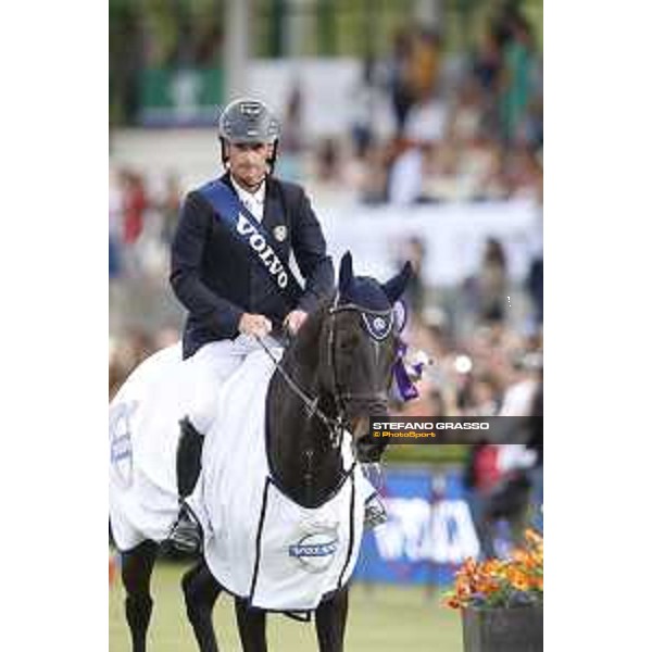 LGCT of Madrid - Class 15 - Prize giving ceremony - Denis Lynch (IRL) on RMF Echo - 6 May 2018 - ph.Stefano Grasso/LGCT