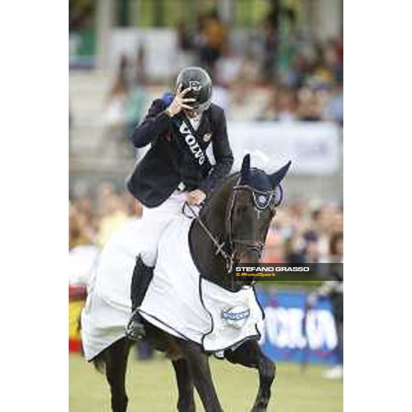 LGCT of Madrid - Class 15 - Prize giving ceremony - Denis Lynch (IRL) on RMF Echo - 6 May 2018 - ph.Stefano Grasso/LGCT