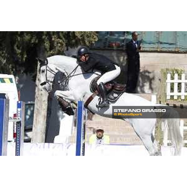 LGCT of Madrid - Class 15 - Gerco Schroder (NED) on Glock?s Cognac Champblanc - 6 May 2018 - ph.Stefano Grasso/LGCT