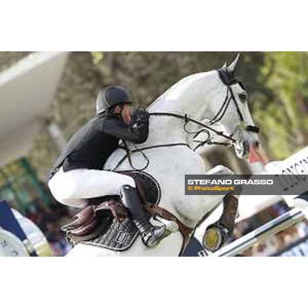 LGCT of Madrid - Class 15 - Gerco Schroder (NED) on Glock?s Cognac Champblanc - 6 May 2018 - ph.Stefano Grasso/LGCT