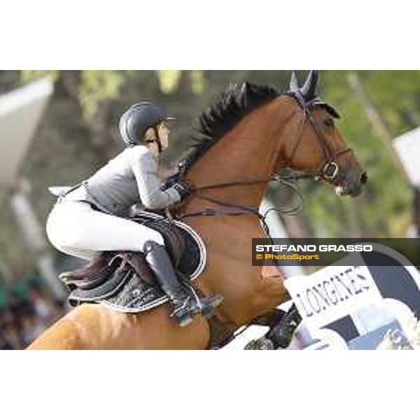 LGCT of Madrid - Class 15 - Emily Moffitt (GBR) on Mtf Madame X - 6 May 2018 - ph.Stefano Grasso/LGCT