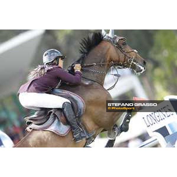 LGCT of Madrid - Class 15 - Danielle Goldstein (ISR) on Celebrity VDL - 6 May 2018 - ph.Stefano Grasso/LGCT
