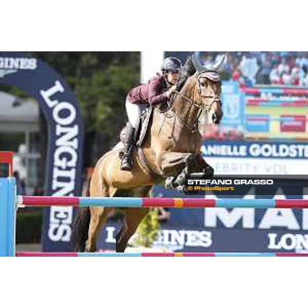 LGCT of Madrid - Class 15 - Danielle Goldstein (ISR) on Celebrity VDL - 6 May 2018 - ph.Stefano Grasso/LGCT