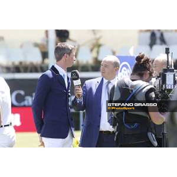 LGCT of Madrid - Behind the scenes - Daniel Deusser (GER), John Kyle - 4 May 2018 - ph.Stefano Grasso/LGCT