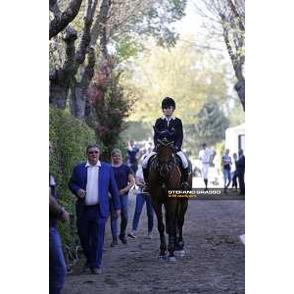 LGCT of Madrid - Behind the scenes - Edwina Tops-Alexander (AUS) on California, Jan Tops (President of LGCT and co-founder of GCL) - 5 May 2018 - ph.Stefano Grasso/LGCT