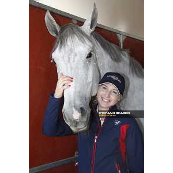 LGCT of Madrid - Behind the scenes - Evelina Tovek (SWE) - 4 May 2018 - ph.Stefano Grasso/LGCT