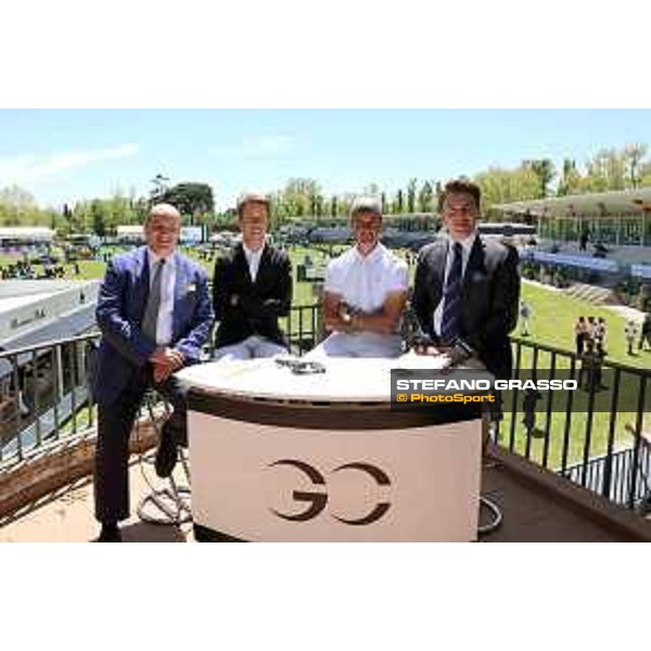 LGCT of Madrid - GC Live Studio - John Kyle, Maikel Van Der Vleuten (NED), Eric Van Der Vleuten (NED), Steven Wilde - 4 May 2018 - ph.Stefano Grasso/LGCT