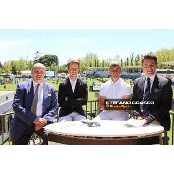 LGCT of Madrid - GC Live Studio - John Kyle, Maikel Van Der Vleuten (NED), Eric Van Der Vleuten (NED), Steven Wilde - 4 May 2018 - ph.Stefano Grasso/LGCT