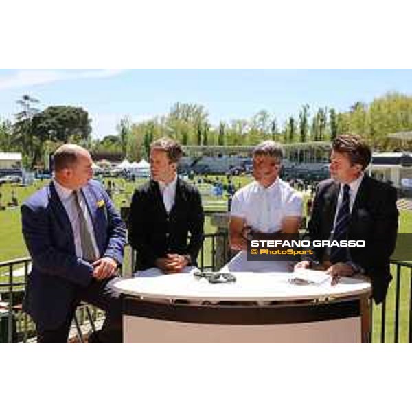 LGCT of Madrid - GC Live Studio - John Kyle, Maikel Van Der Vleuten (NED), Eric Van Der Vleuten (NED), Steven Wilde - 4 May 2018 - ph.Stefano Grasso/LGCT