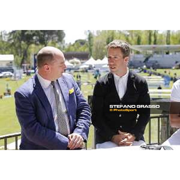 LGCT of Madrid - GC Live Studio - John Kyle, Maikel Van Der Vleuten (NED) - 4 May 2018 - ph.Stefano Grasso/LGCT