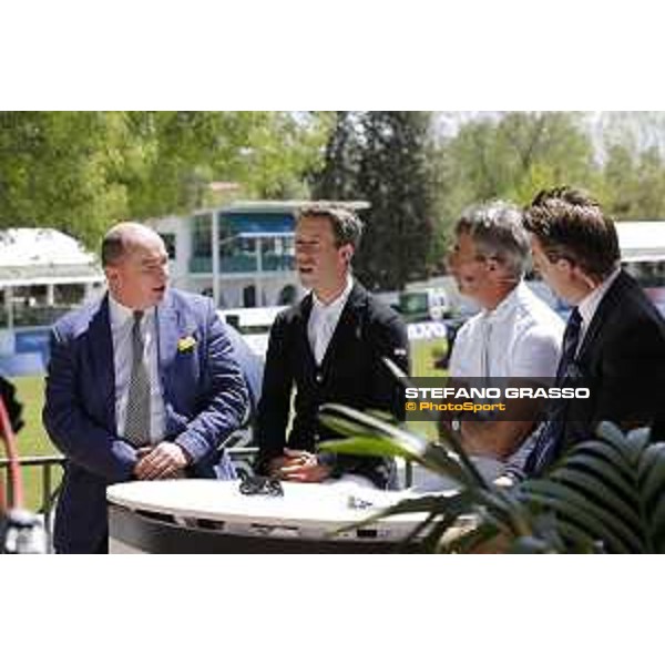 LGCT of Madrid - GC Live Studio - John Kyle, Maikel Van Der Vleuten (NED), Eric Van Der Vleuten (NED), Steven Wilde - 4 May 2018 - ph.Stefano Grasso/LGCT