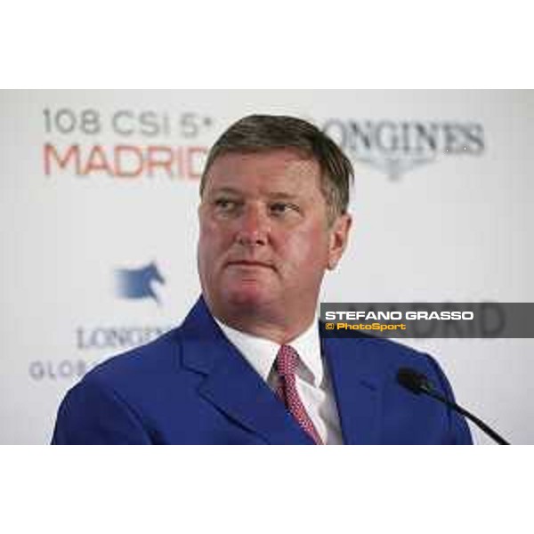 LGCT of Madrid - Press conference - Jan Tops (President of LGCT and co-founder of GCL) - 5 May 2018 - ph.Stefano Grasso/LGCT