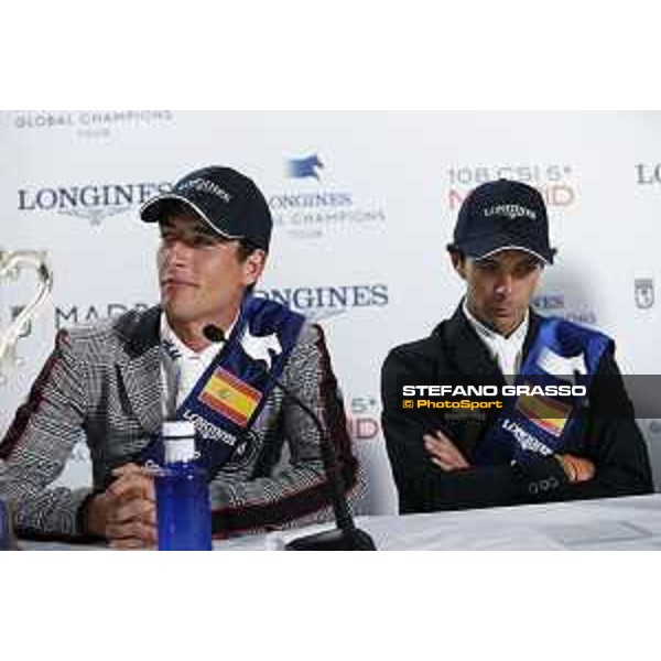 LGCT of Madrid - Press conference - Nicola Philippaerts, Eduardo Alvarez Aznar (ESP) - 5 May 2018 - ph.Stefano Grasso/LGCT