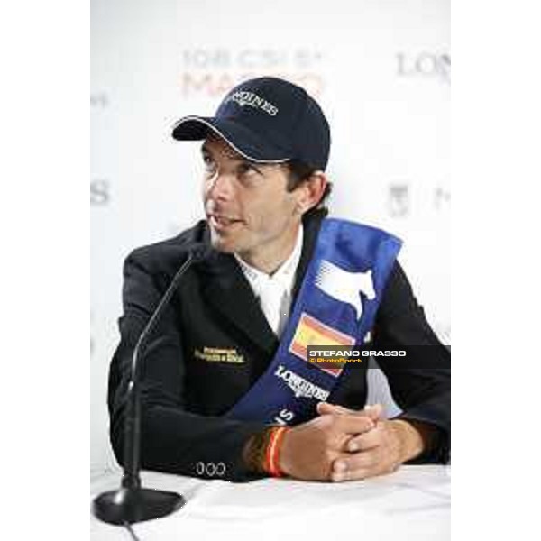 LGCT of Madrid - Press conference - Eduardo Alvarez Aznar (ESP) - 5 May 2018 - ph.Stefano Grasso/LGCT