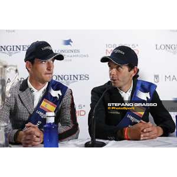 LGCT of Madrid - Press conference - Nicola Philippaerts, Eduardo Alvarez Aznar (ESP) - 5 May 2018 - ph.Stefano Grasso/LGCT